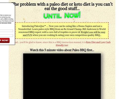 PaleoQue – Competition Quality Paleo BBQ for the Paleo Diet & Keto Diet