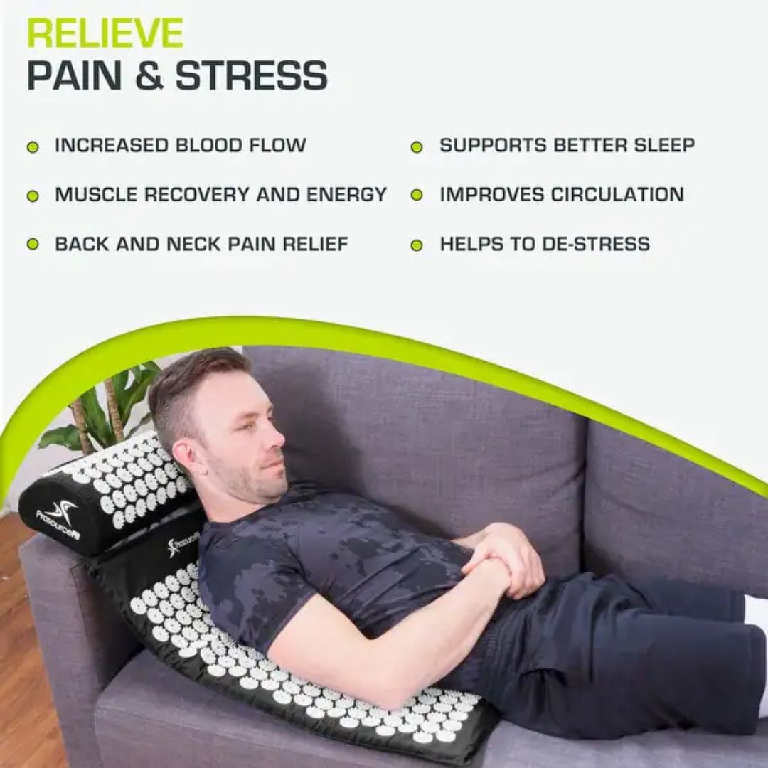 Key Benefits of the Meridian Acupressure Mat and Pillow Set V.1